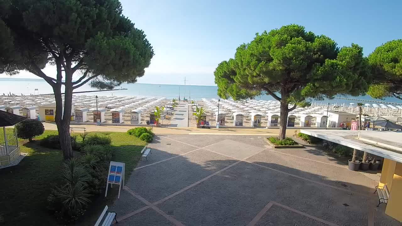 Web kamera Grado – Ulaz na plažu (Lido di Grado)