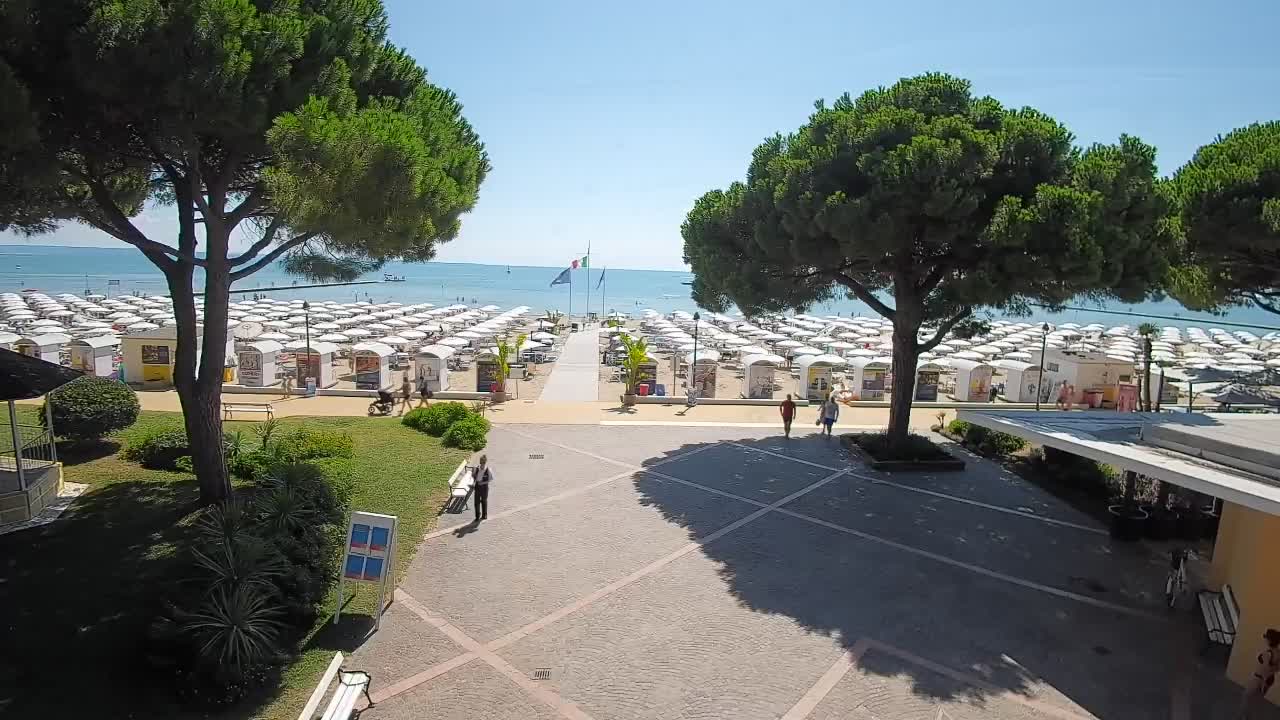Web kamera Grado – Ulaz na plažu (Lido di Grado)