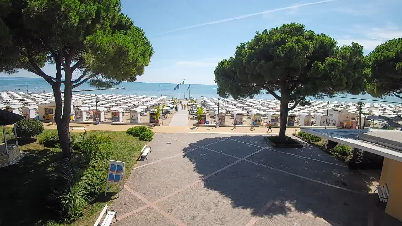 Spletna kamera Gradež (Grado) – Vhod na plažo