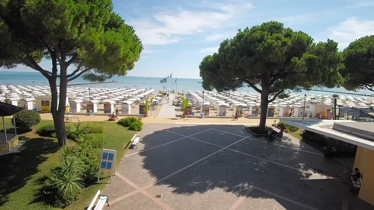 Grado Webcam – Strandzugang am Lido di Grado