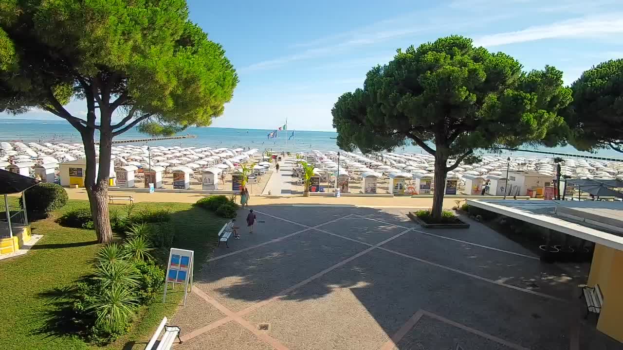 Web kamera Grado – Ulaz na plažu (Lido di Grado)