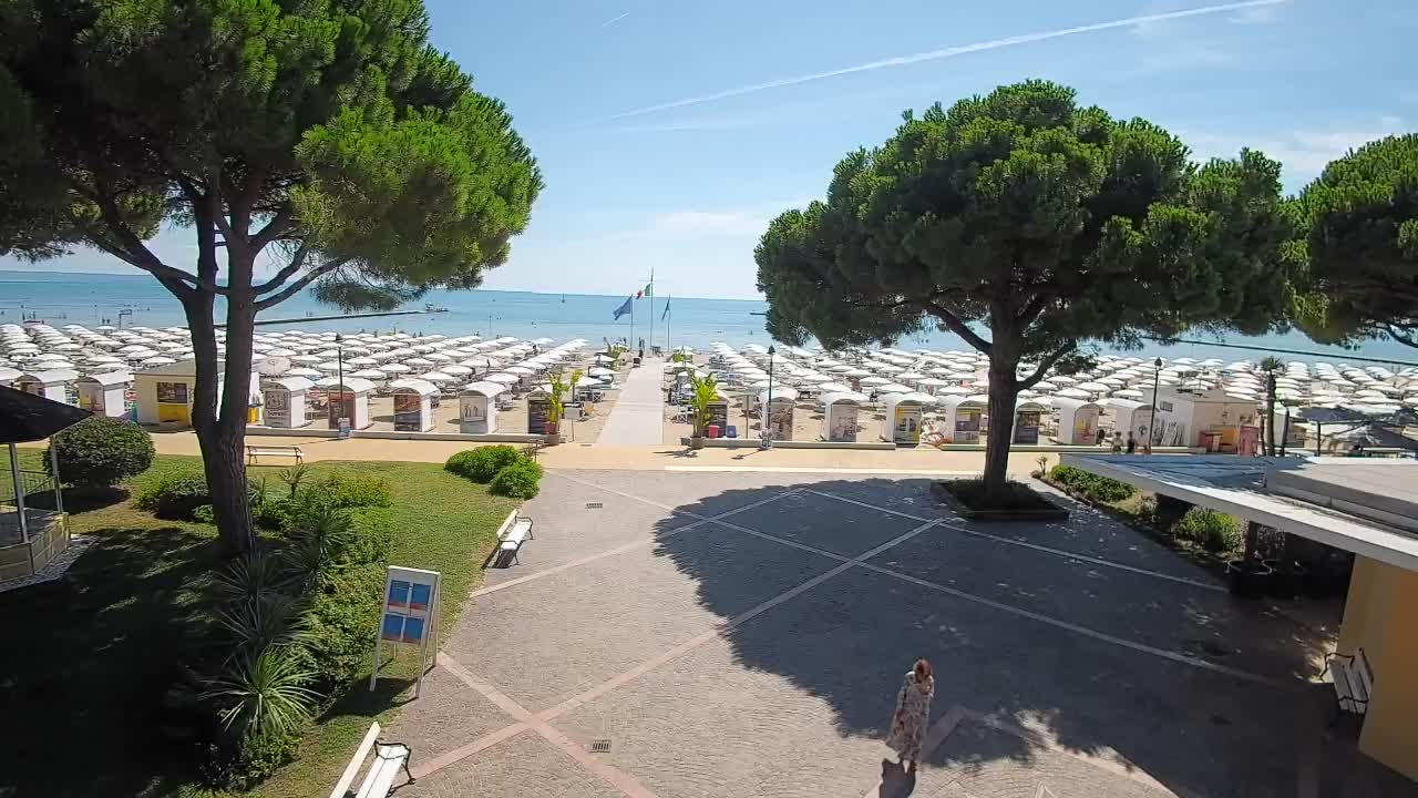 Spletna kamera Gradež (Grado) – Vhod na plažo