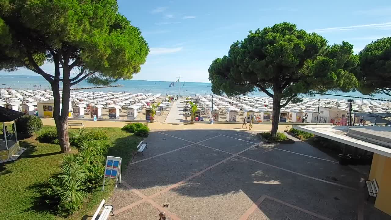 Grado Webcam – Strandzugang am Lido di Grado