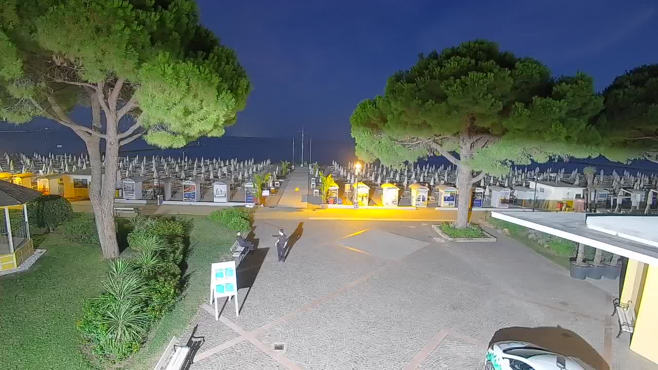 Webcam de Grado – Entrada de la playa (Lido di Grado)