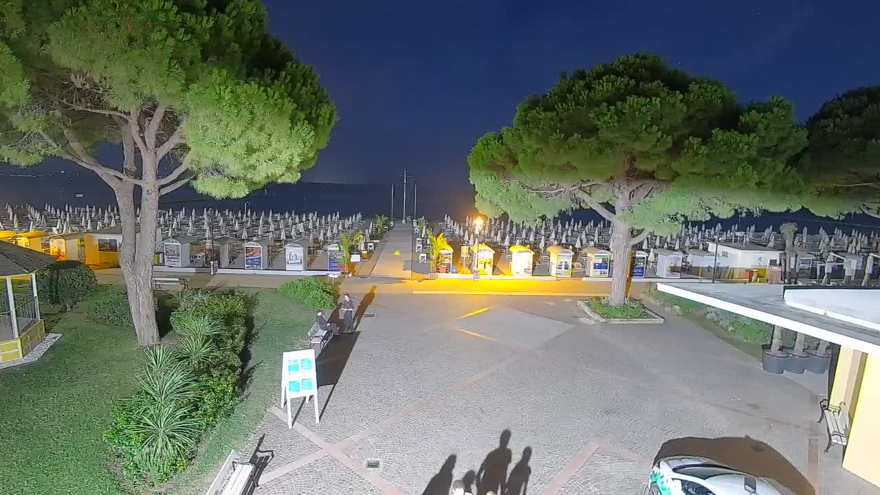 Web kamera Grado – Ulaz na plažu (Lido di Grado)