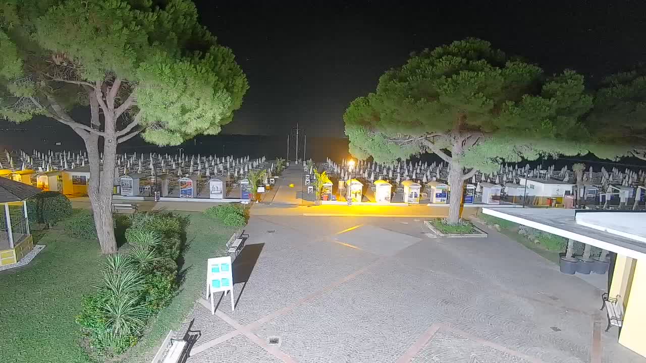 Spletna kamera Gradež (Grado) – Vhod na plažo