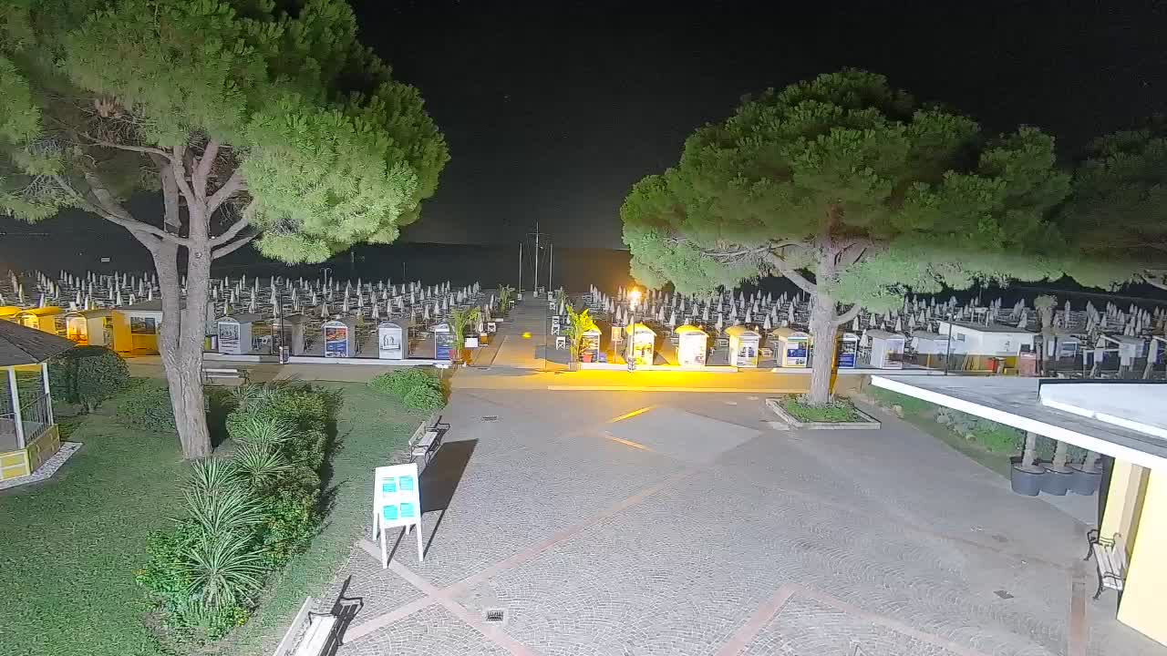 Webcam Grado – Entrée de la plage (Lido di Grado)
