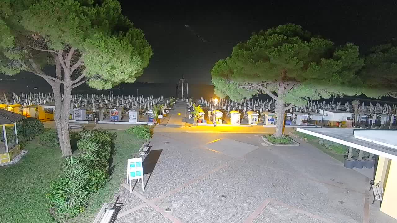 Spletna kamera Gradež (Grado) – Vhod na plažo