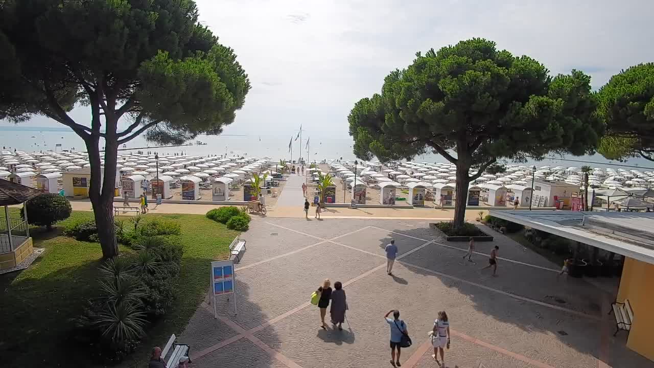 Grado Webcam – Strandzugang am Lido di Grado