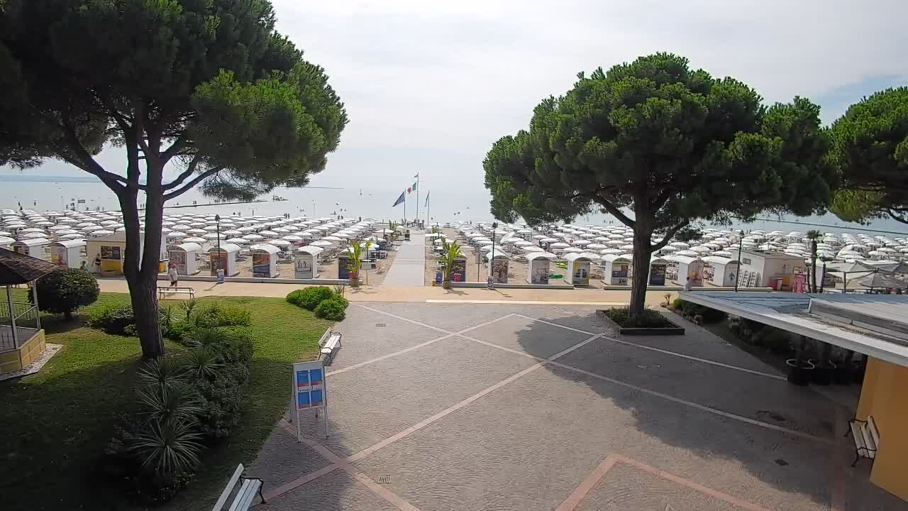 Webcam de Grado – Entrada de la playa (Lido di Grado)
