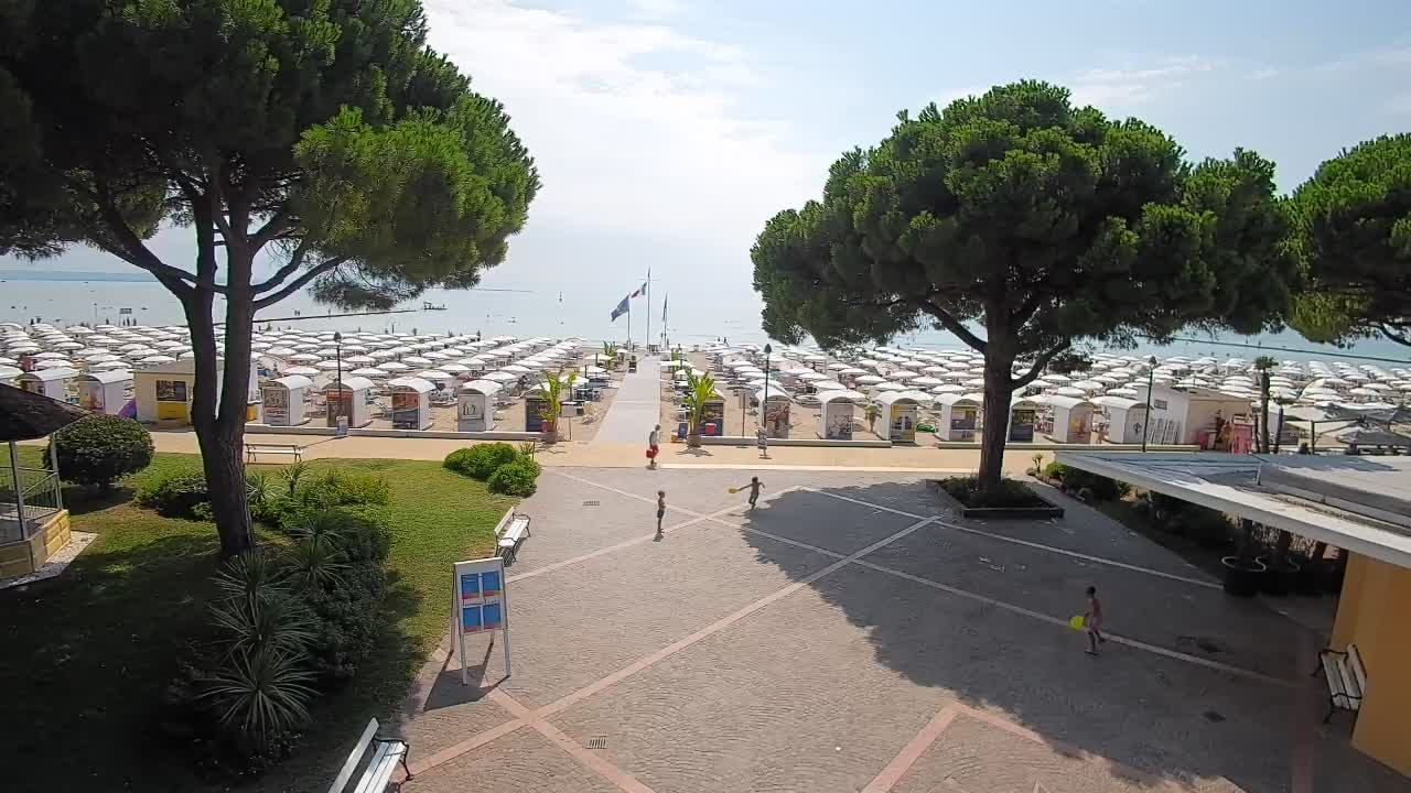 Grado Webcam – Strandzugang am Lido di Grado