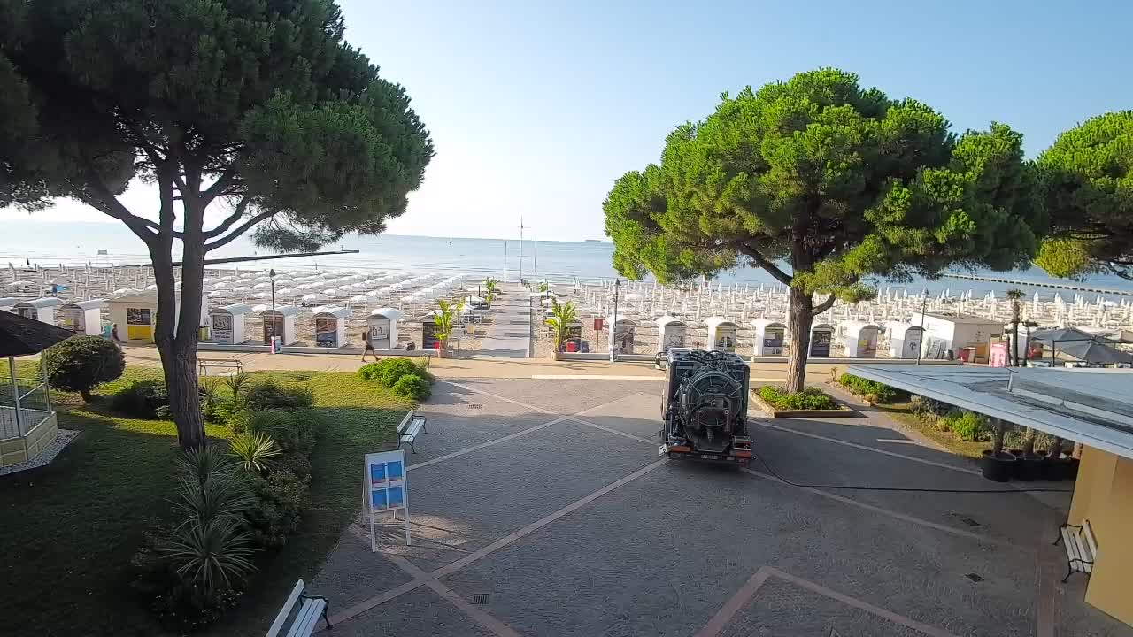 Webcam Grado – Entrée de la plage (Lido di Grado)