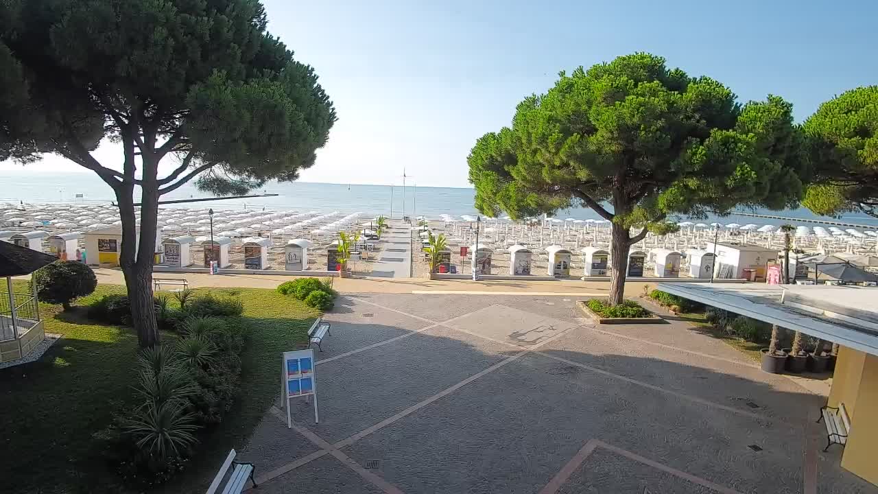 Webcam Grado – Entrée de la plage (Lido di Grado)