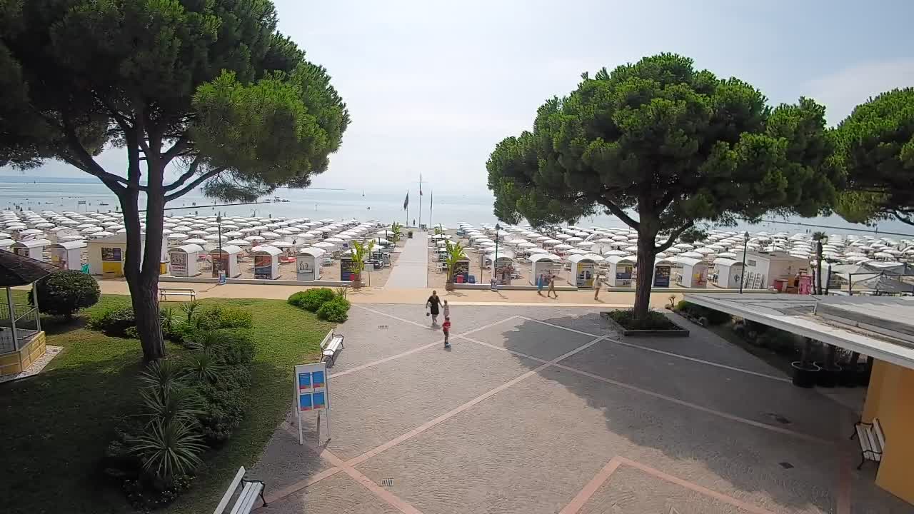 Web kamera Grado – Ulaz na plažu (Lido di Grado)