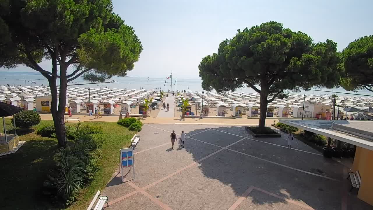 Webcam Grado – Entrée de la plage (Lido di Grado)