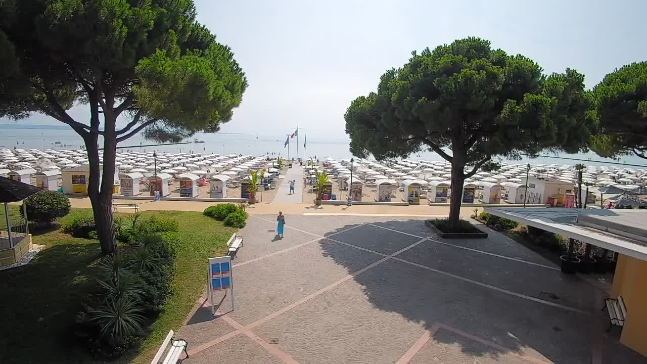 Webcam Grado – Entrée de la plage (Lido di Grado)