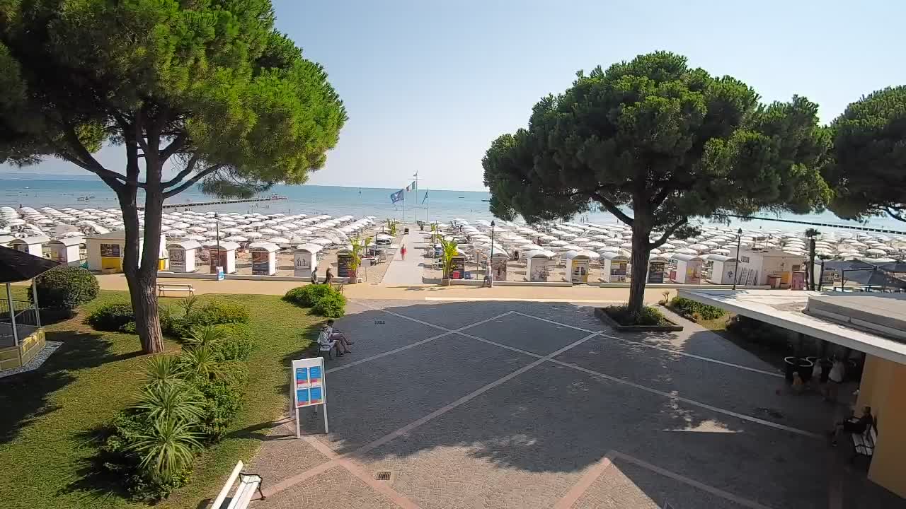 Web kamera Grado – Ulaz na plažu (Lido di Grado)