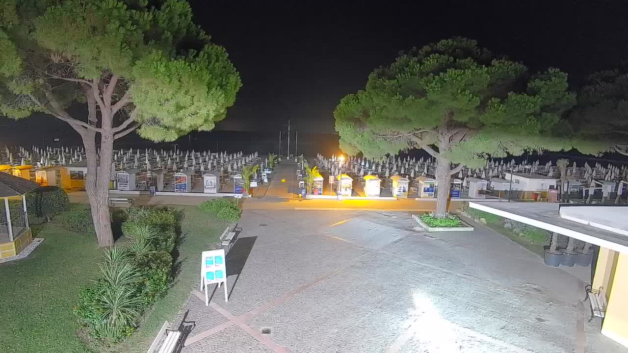 Grado Strand Eingang | Live-Ansicht der Küste