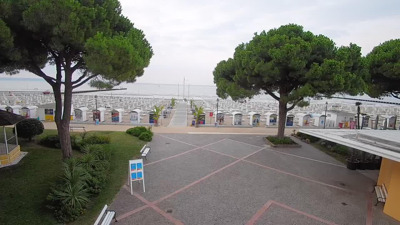Webcam Grado – Entrée de la plage (Lido di Grado)