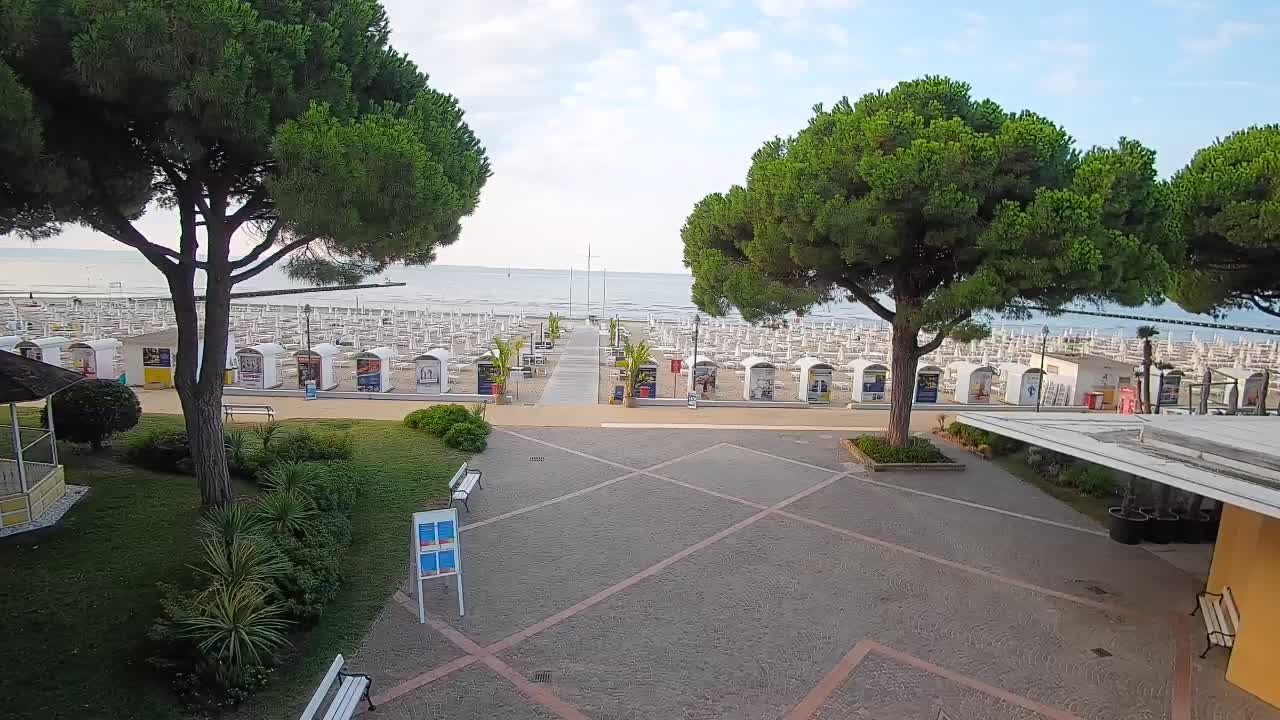Grado Webcam – Strandzugang am Lido di Grado