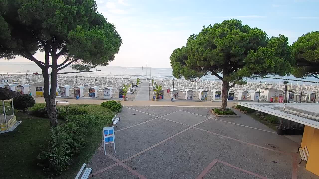 Grado Webcam – Strandzugang am Lido di Grado
