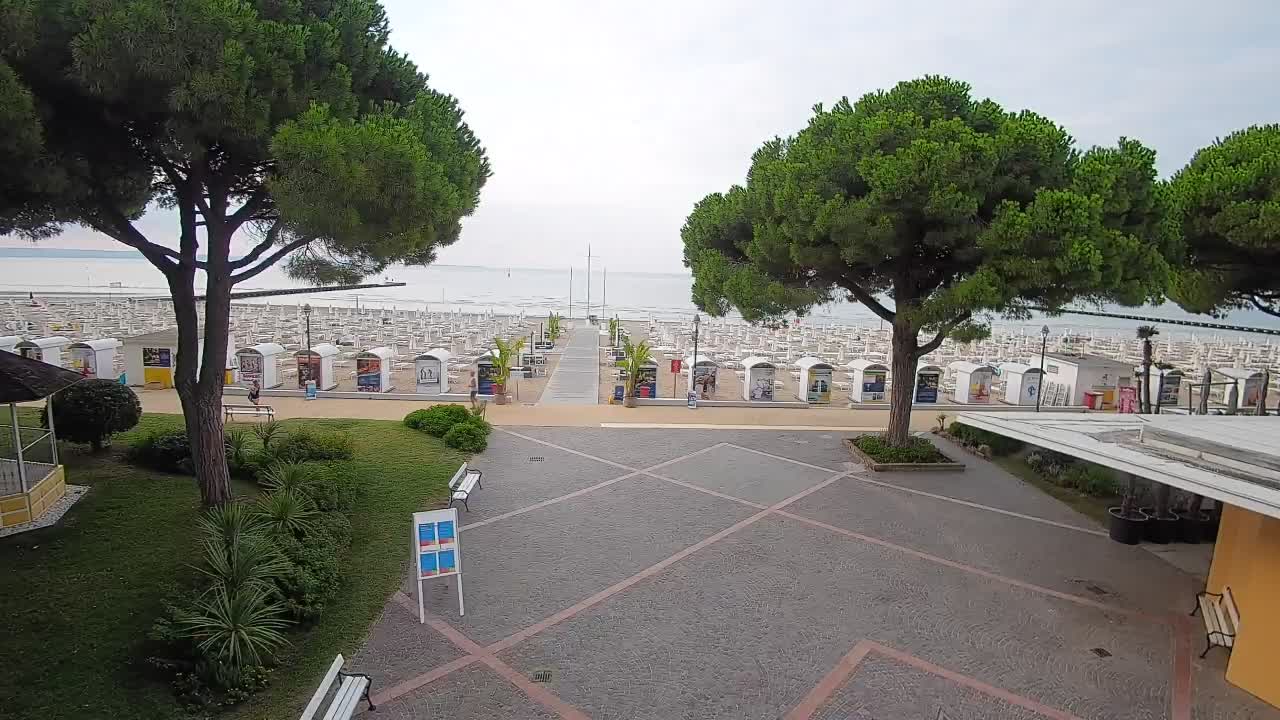 Grado Webcam – Strandzugang am Lido di Grado
