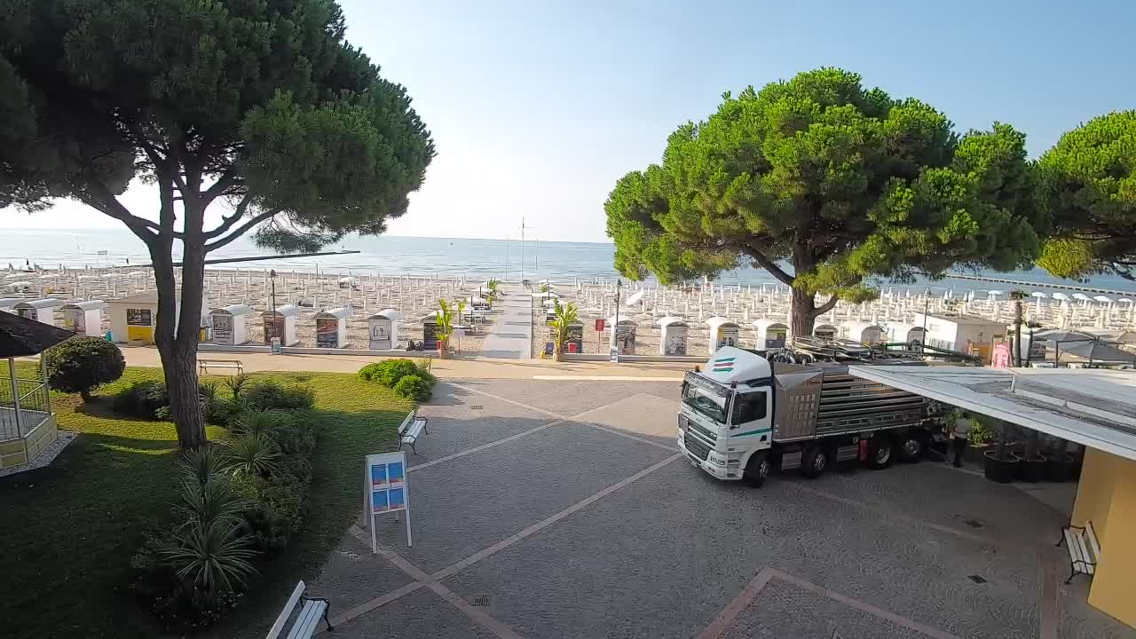 Webcam Grado – Entrée de la plage (Lido di Grado)