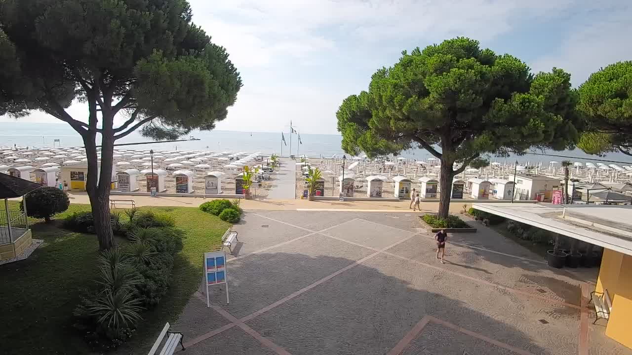Spletna kamera Gradež (Grado) – Vhod na plažo