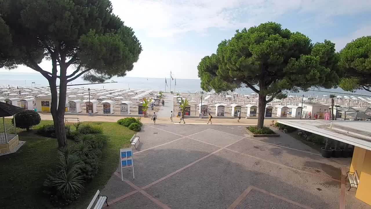 Grado Webcam – Strandzugang am Lido di Grado