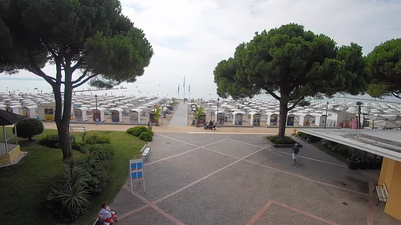 Webcam de Grado – Entrada de la playa (Lido di Grado)