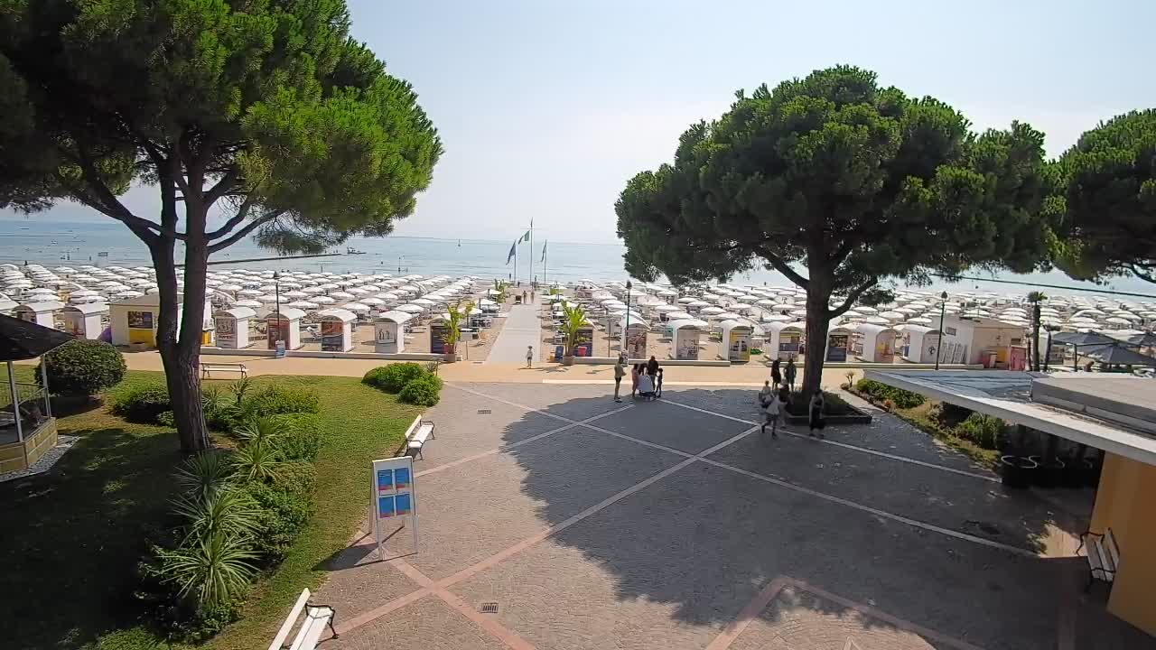 Grado Webcam – Strandzugang am Lido di Grado
