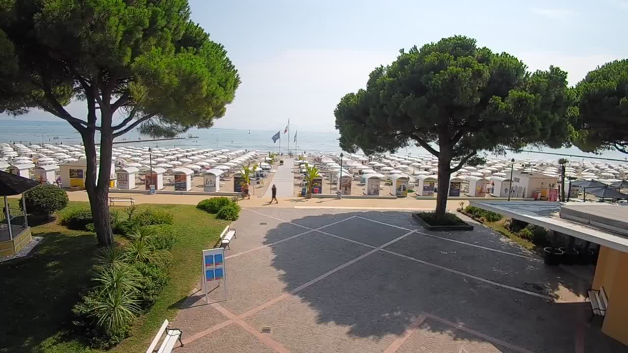 Web kamera Grado – Ulaz na plažu (Lido di Grado)