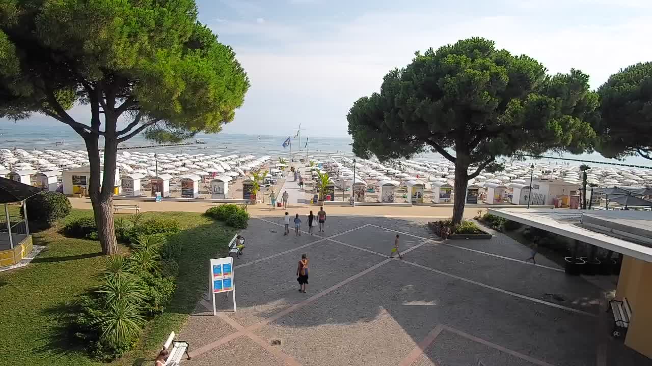 Webcam Grado – Entrée de la plage (Lido di Grado)