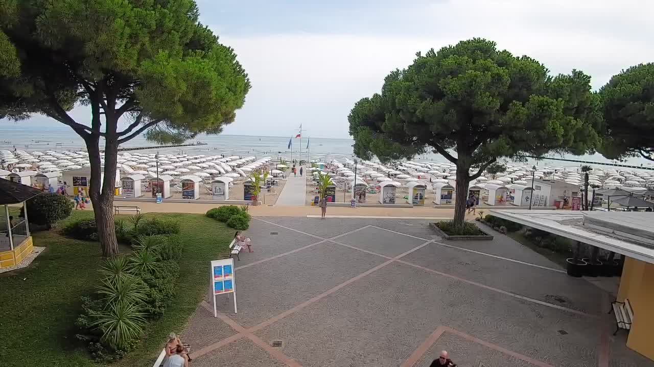 Web kamera Grado – Ulaz na plažu (Lido di Grado)