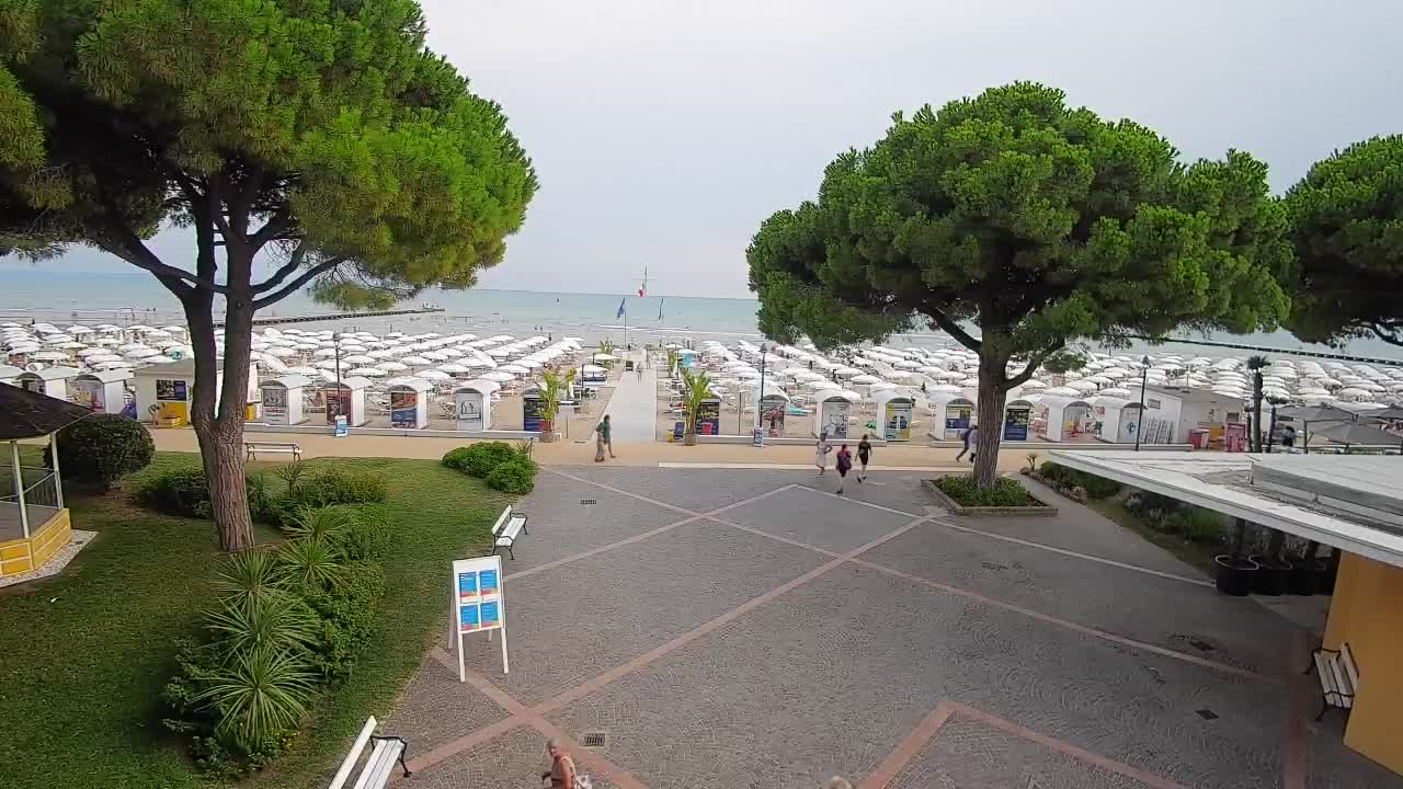 Webcam Grado – Entrée de la plage (Lido di Grado)
