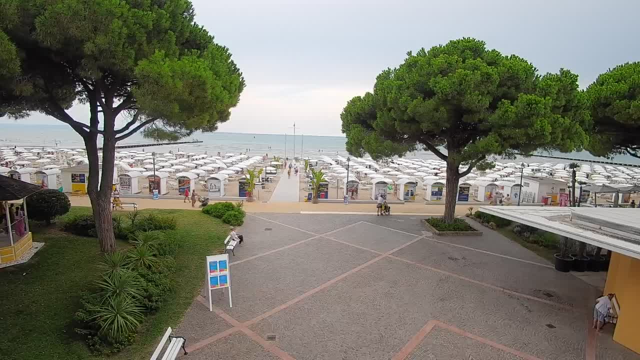 Web kamera Grado – Ulaz na plažu (Lido di Grado)