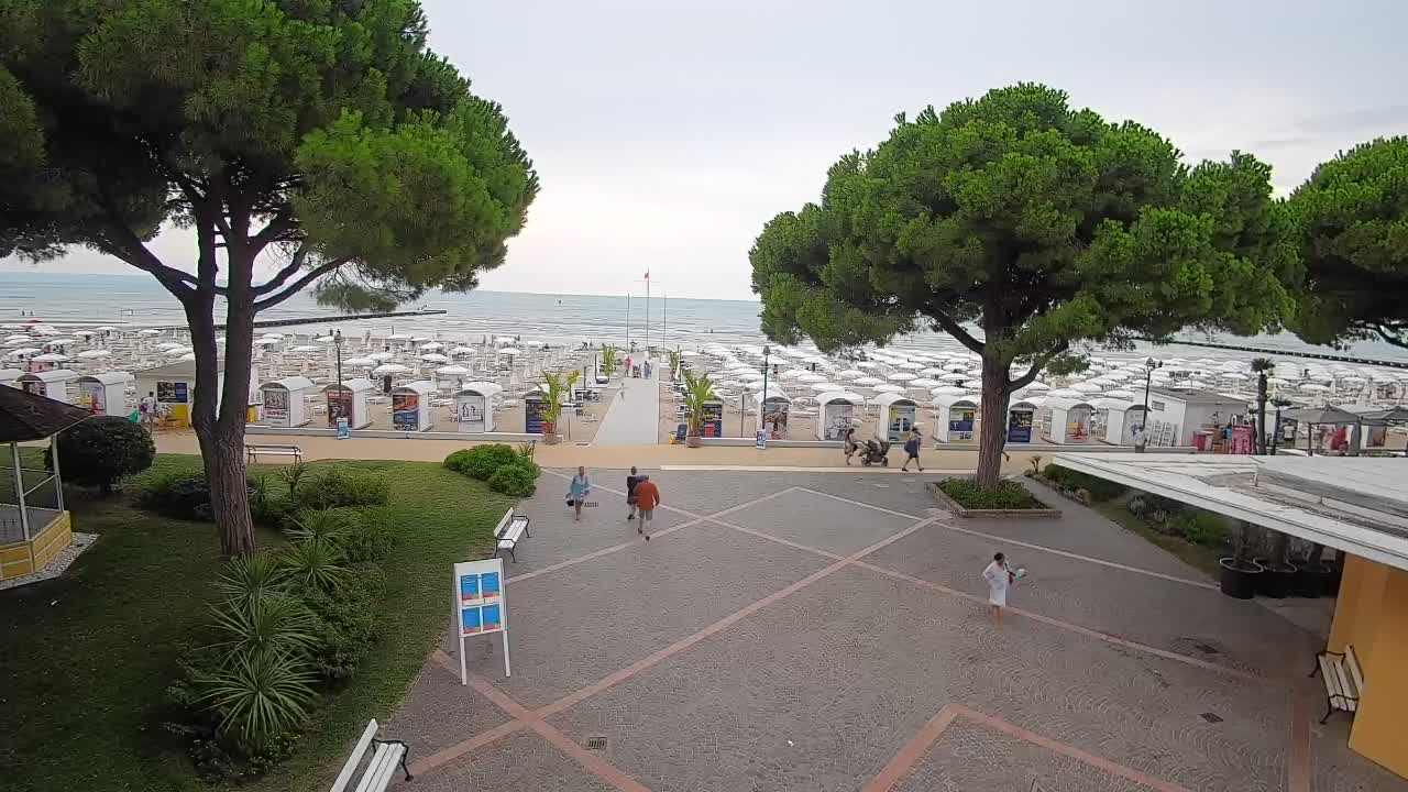 Web kamera Grado – Ulaz na plažu (Lido di Grado)
