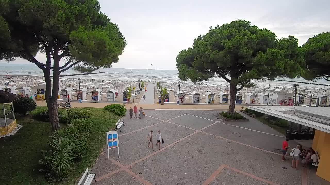 Webcam Grado – Entrée de la plage (Lido di Grado)