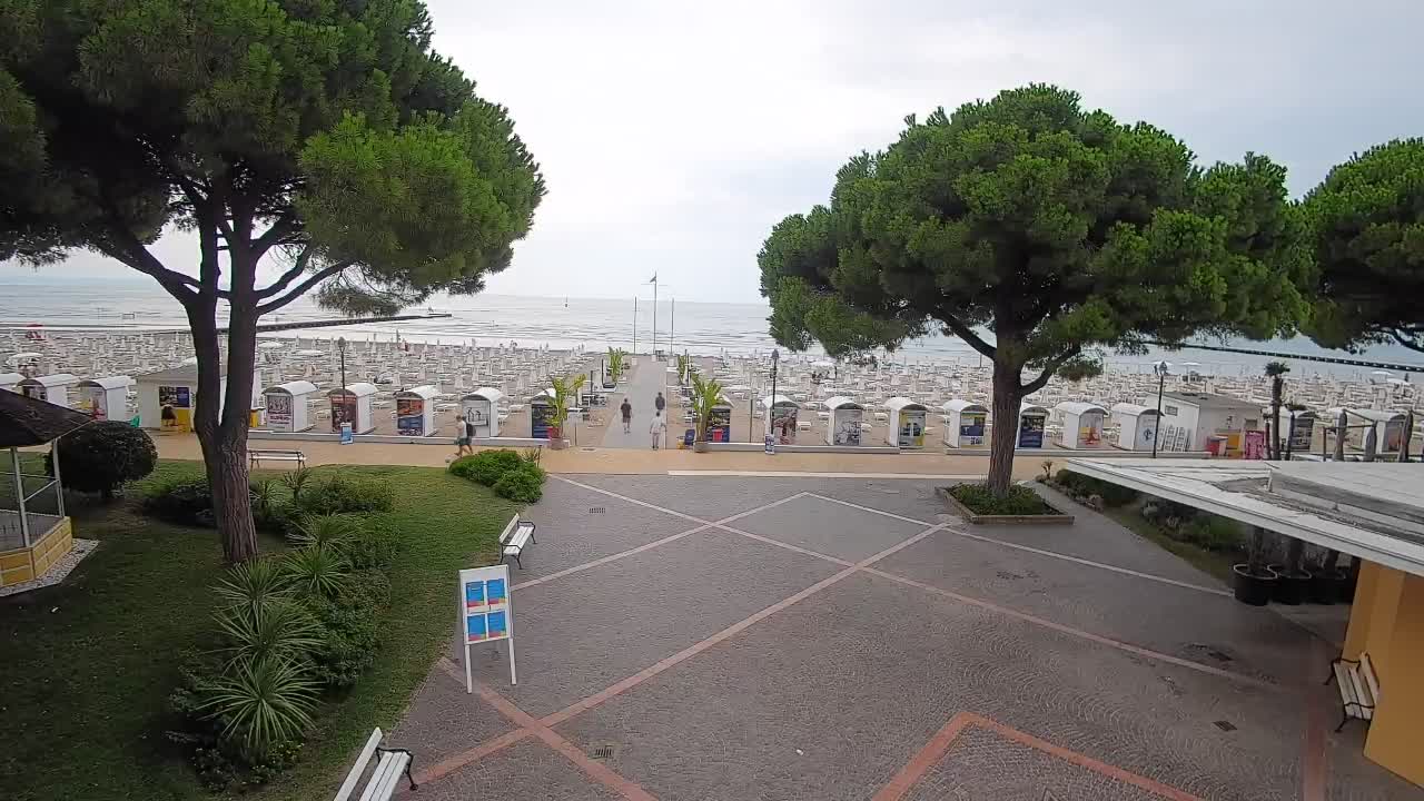 Spletna kamera Gradež (Grado) – Vhod na plažo