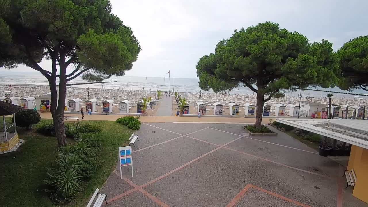 Webcam Grado – Entrée de la plage (Lido di Grado)