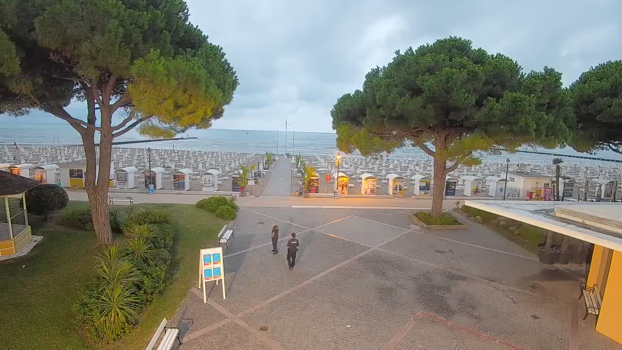 Web kamera Grado – Ulaz na plažu (Lido di Grado)