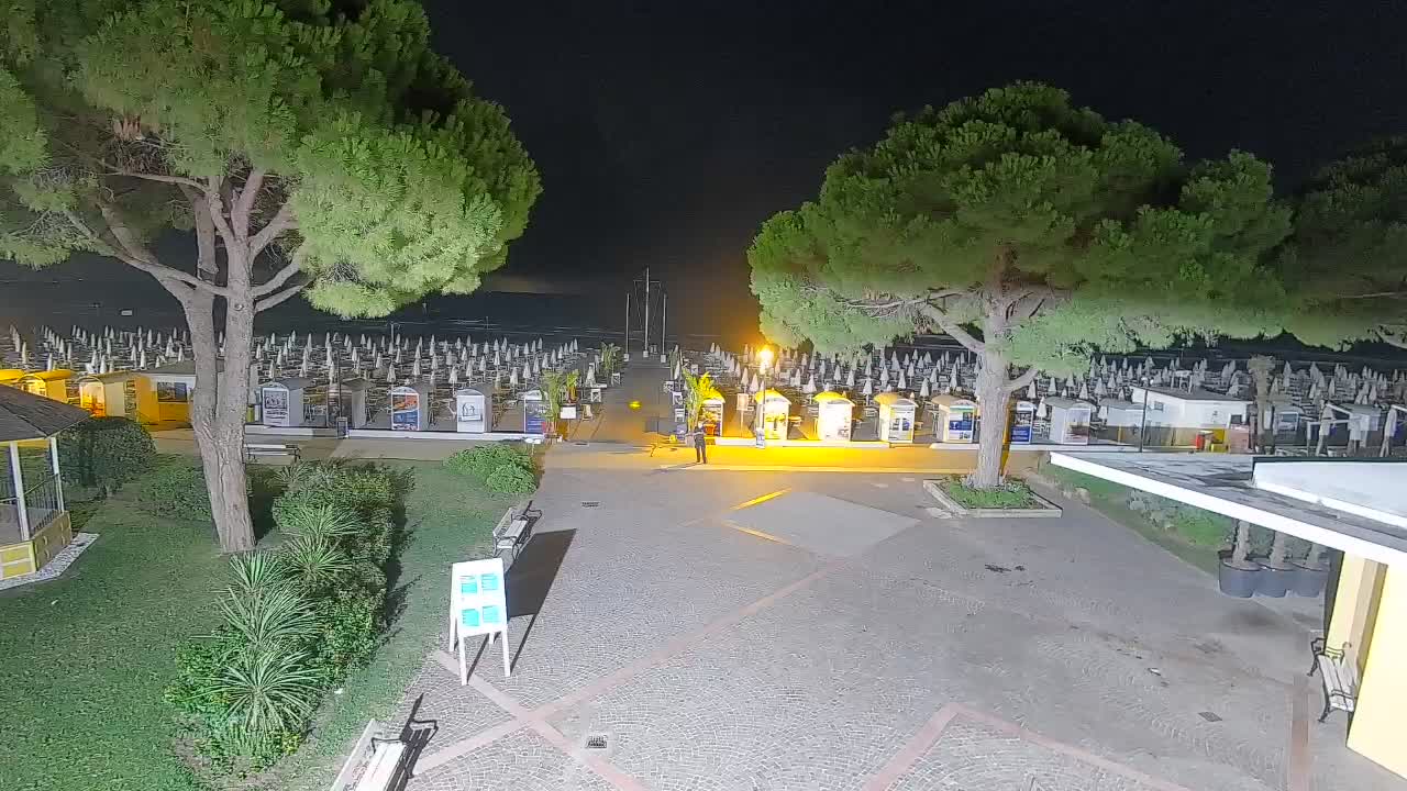 Spletna kamera Gradež (Grado) – Vhod na plažo
