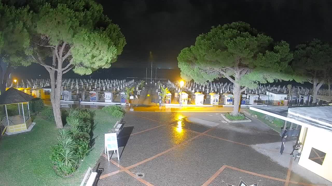 Spletna kamera Gradež (Grado) – Vhod na plažo