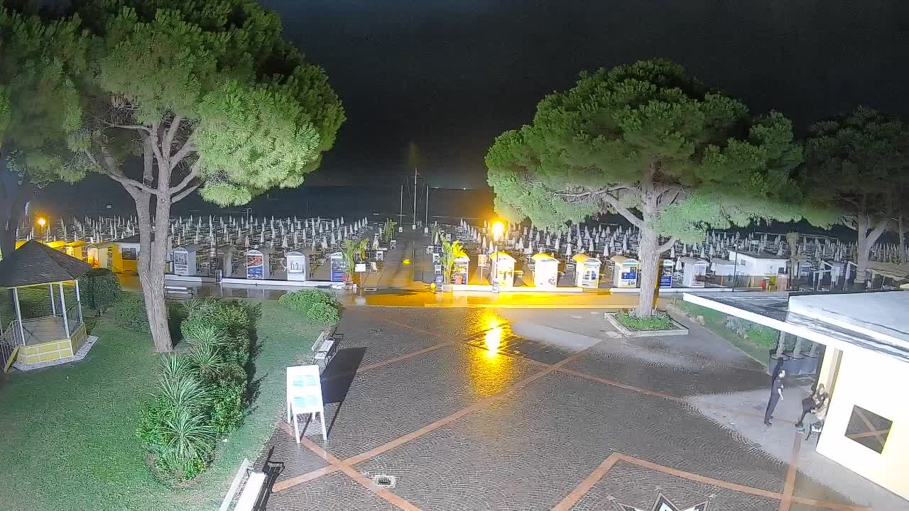 Webcam Grado – Entrée de la plage (Lido di Grado)