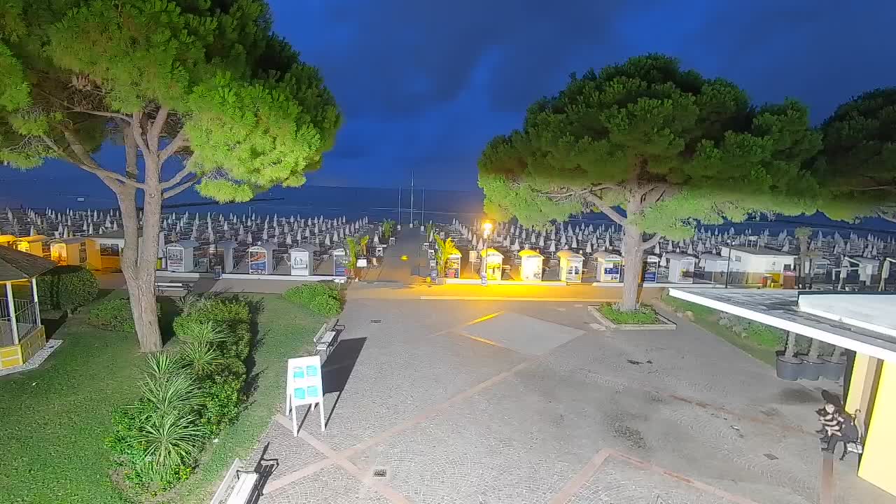 Webcam Grado – Entrée de la plage (Lido di Grado)