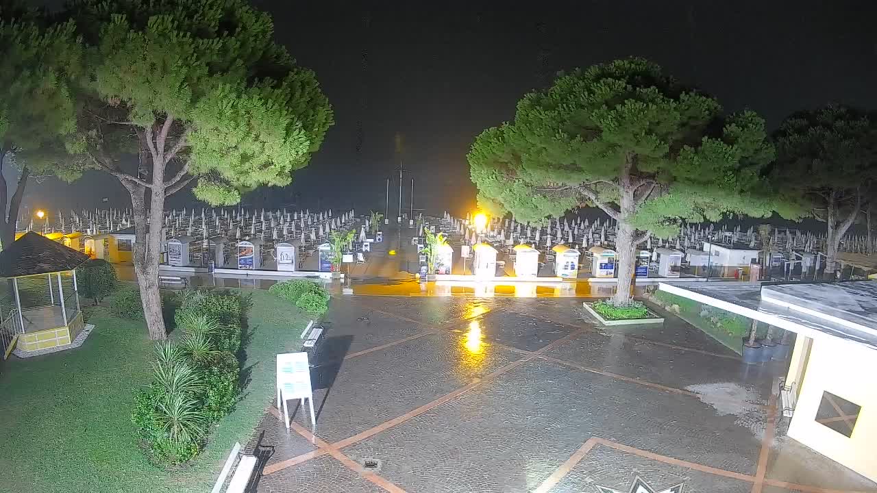 Gradež Vhod na Plažo: Pogled v Živo na Obalo