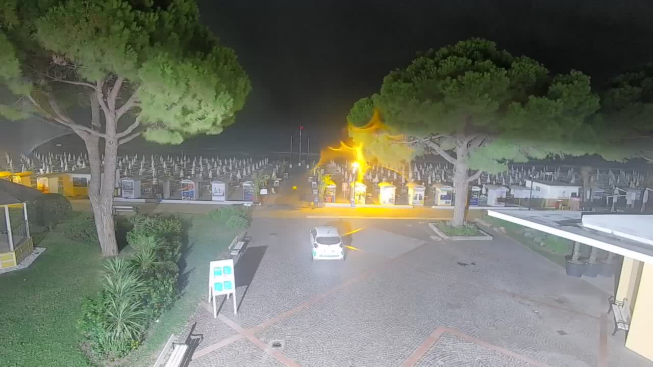 Spletna kamera Gradež (Grado) – Vhod na plažo