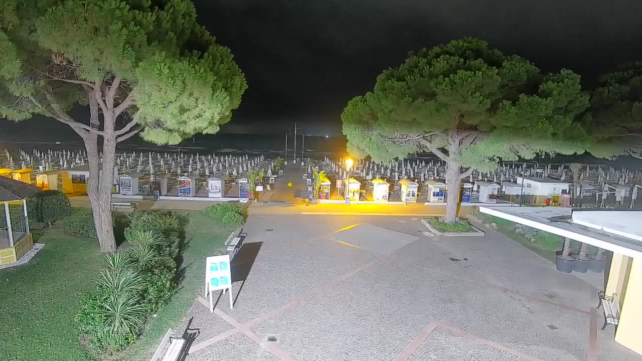 Spletna kamera Gradež (Grado) – Vhod na plažo