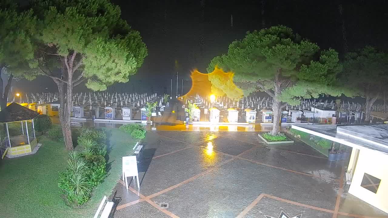 Spletna kamera Gradež (Grado) – Vhod na plažo