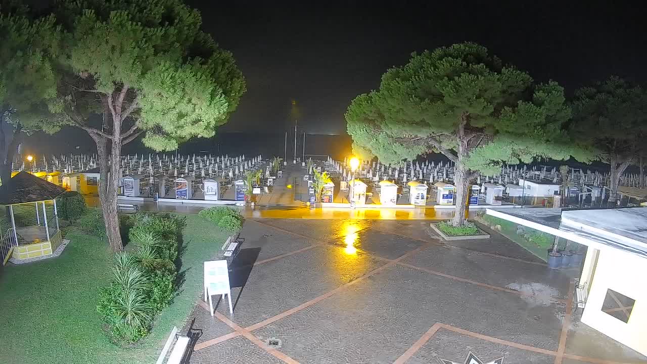 Webcam de Grado – Entrada de la playa (Lido di Grado)